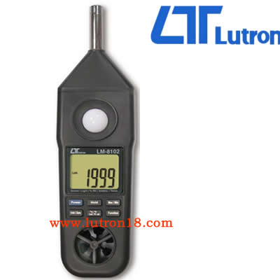 LM-8102风速/照度/温湿度/温度/噪音计